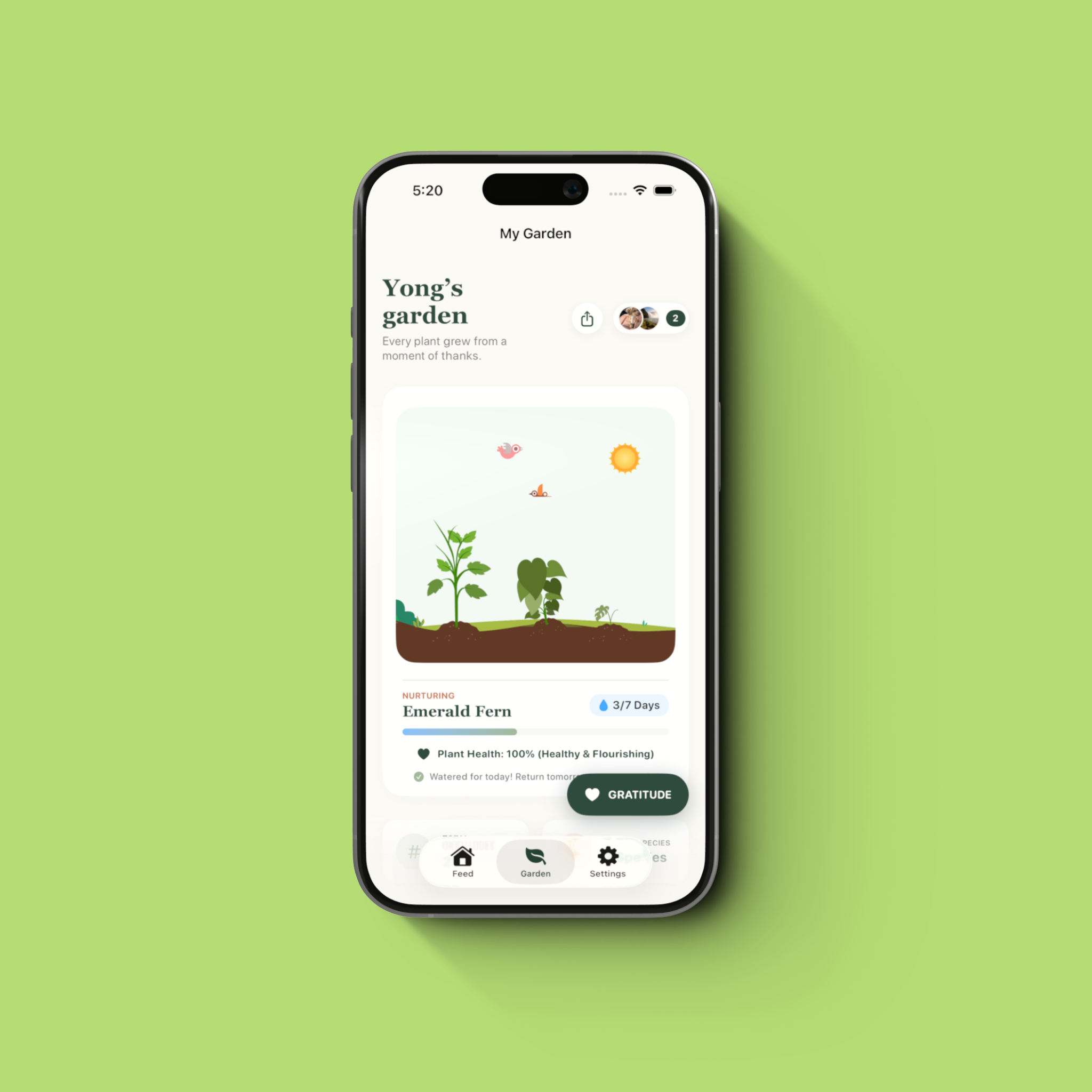 Daily Gratitude iOS App Teaser